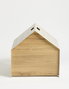 Hanah Home Casa para Mascotas Crema 50x50x50 cm
